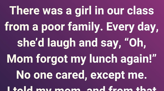 Twelve Years After I Shared My Lunch with a Hungry Girl — She Sent Me $20,000 and Changed My Life Forever