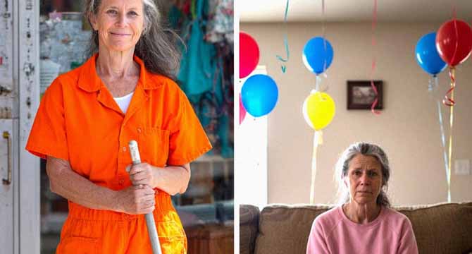 I Celebrated My 61st Birthday Alone After My Children Found Out I’m a Cleaner – Then Suddenly There Was a Knock at My Door