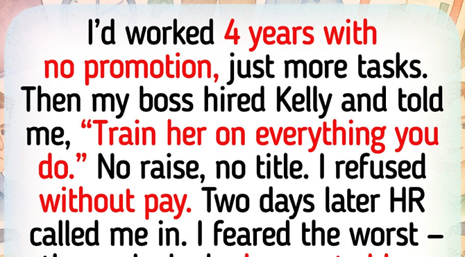 I Refused to Train a Coworker โ HR Came Knocking