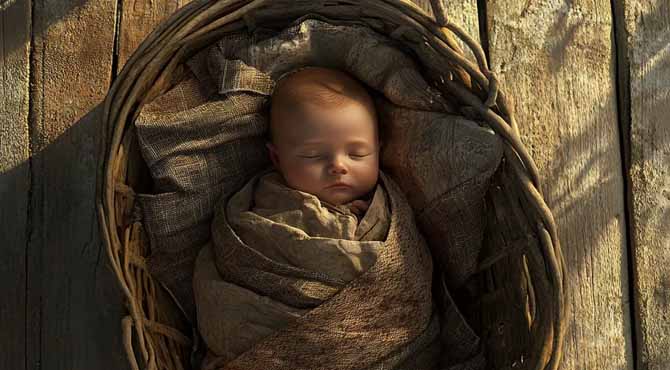 Man Finds a Baby Boy Wrapped in Blankets in a Basket and Adopts Himโ17 Years Later, a Stranger Returns for the Boy