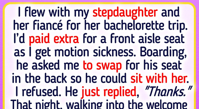 I Refused to Give Up My Seat to My Stepdaughterโs FiancรฉโBut I Wasnโt Prepared for the Outcome