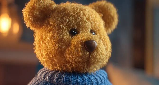 My Daughter Found a Zipper on the Teddy Bear an Old Lady Gave Her – What Was Inside Changed Our Lives