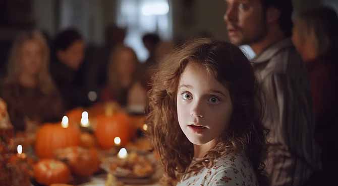 At Thanksgiving Dinner, My Daughter Stood up and Shouted, โAnd Whereโs the Woman Dad Keeps in Our Shed?โ