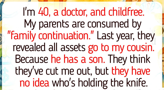 My Parents Left Everything to My Cousin Because I Chose to Be Child-Free — So I Got My Revenge