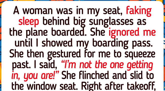 I Forced a Woman Out of My Seatโand Got an Unexpected Surprise