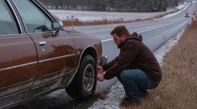 I Helped an Elderly Couple with a Flat Tire on the Highway – a Week Later, My Life Completely Changed