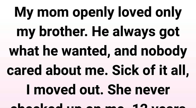 I Left Home Because My Mom Only Loved My Brother… 12 Years Later, a Stranger at My Wedding Made Me Cry
