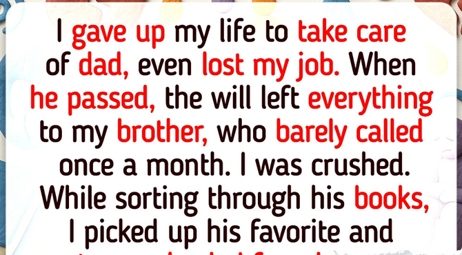 I Sacrificed Everything for My Father, Only to Be Cut Out of His Will, and Faced an Unexpected Truth
