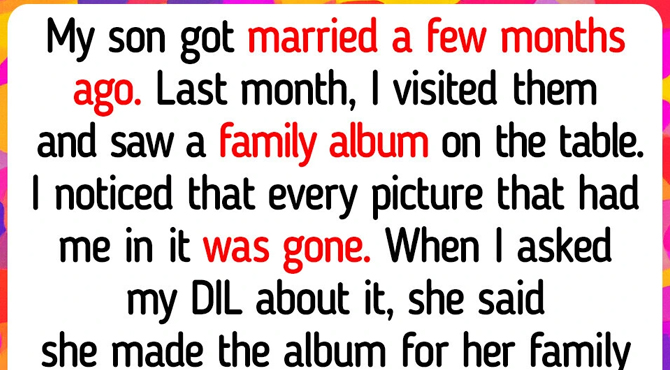 My DIL Erased Me From Family Photos, So I Made Sure She Regretted It