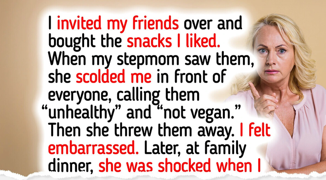 My Stepmom Shamed Me for Not Being Vegan โ So I Got Payback