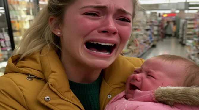I Helped a Young Mom with Her Baby in a Grocery Store โ Three Days Later, a Large Black SUV Was Parked Right Outside My House