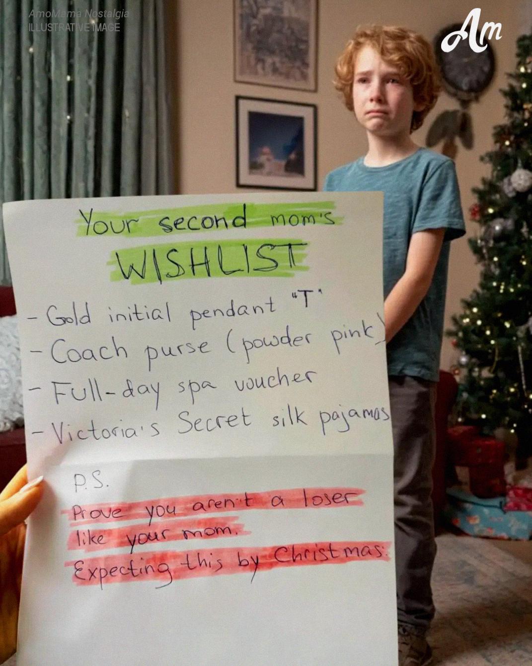 My Exโs New Wife Demanded Christmas Gifts from My 8-Year-Old Son โ So We Played Along