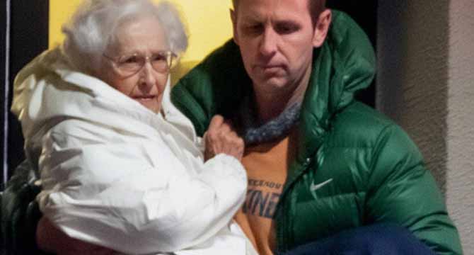 I Carried My Elderly Neighbor down Nine Flights During a Fire – Two Days Later, a Man Showed Up at My Door and Said, ‘You Did It on Purpose!’