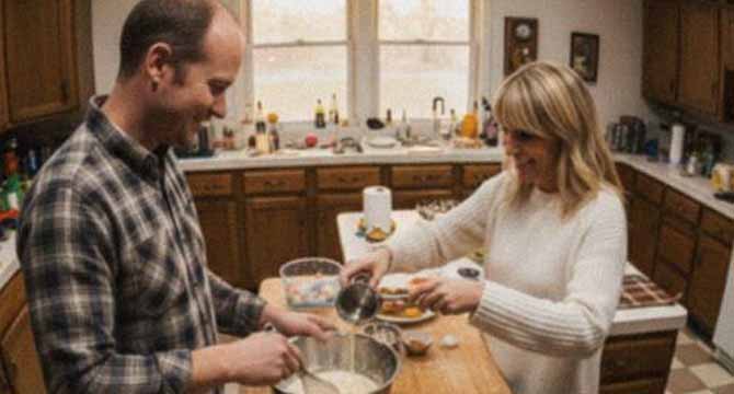 My Husband Took the Day Off to Cook Thanksgiving Dinner – but What I Saw on Our Kitchen Camera Ruined Everything