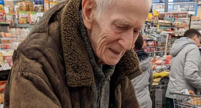 I Paid for an Elderly Man’s Essentials – Two Mornings Later, a Woman Showed Up at My Door with His Final Request
