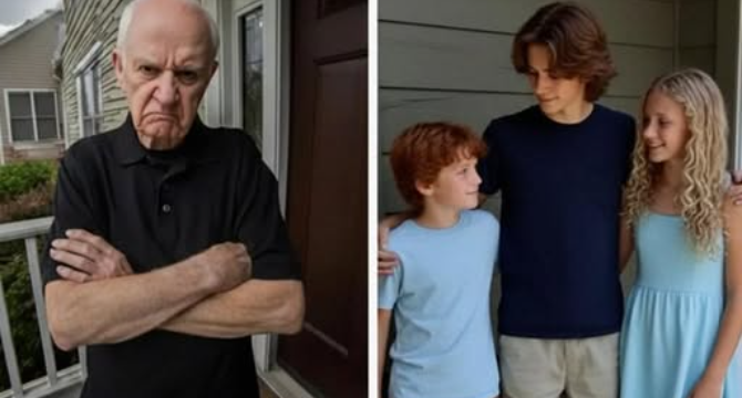 My Grumpy Neighbor Yelled at My Kids for 10 Years โ When He Died, His Daughter Showed Up with a Box That Left Me Trembling