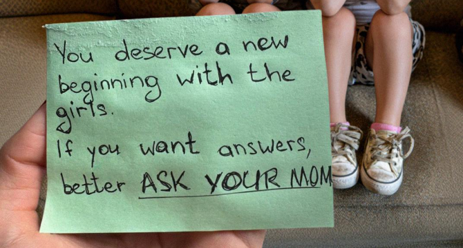 My Wife Vanished and Left Me with Our Twins โ Her Note Said to Ask My Mom