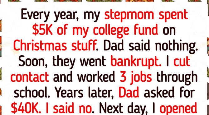 My Family Spent My College Fund on Christmas for Years—Now They Want My Help