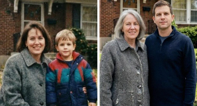 My Mom Wore the Same Ragged Coat for Thirty Winters โ After Her Funeral, I Checked the Pockets and Fell to My Knees