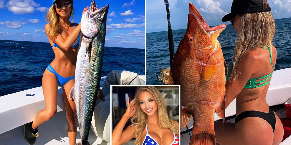The sexiest fisherwoman has been found in Florida