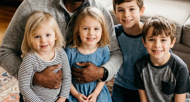 I Adopted Four Siblings Who Were Going to Be Split Up โ a Year Later, a Stranger Showed Up and Revealed the Truth About Their Biological Parents