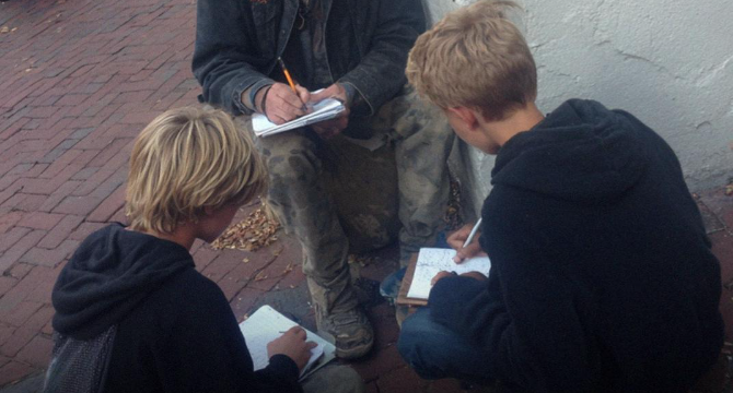 A Homeless Man Offered Free Lessons to Kids Who Couldn’t Pay – Seven Years Later, He Received an Invitation Letter