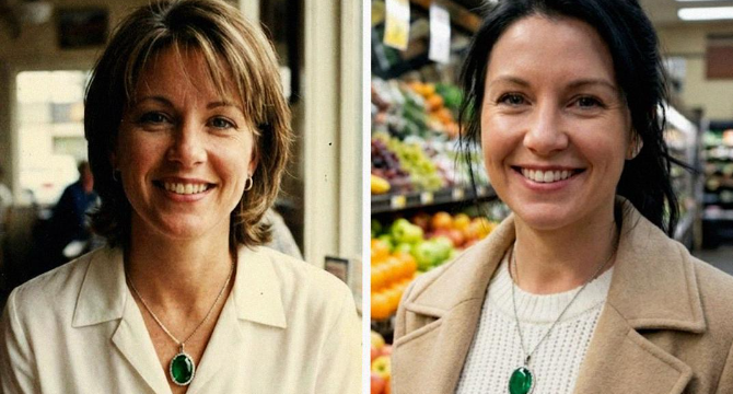 My Wife Disappeared 20 Years Ago – Then at a Grocery Store, I Saw a Young Woman Wearing the Silver Medallion I Once Gave Her