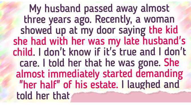 I Refuse to Give Any Money to My Late Husband’s (Possible) Affair Baby