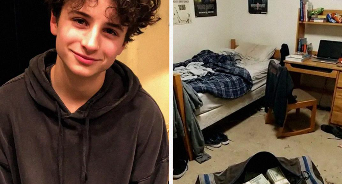 I Found a Bag of Cash Hidden in My Teen Sonโs Room โ I Followed Him to a Door That Made My Knees Go Weak
