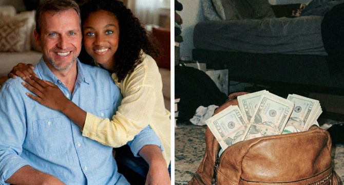 I Found a Huge Pile of Cash in My Daughter’s School Bag – What She Was Hiding Left Me Speechless