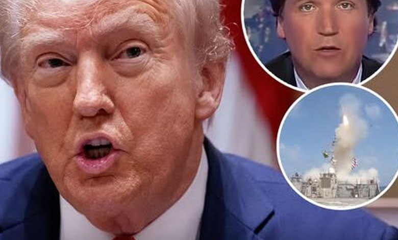 Tucker Carlson slams Trump with 2 brutal words after his attack on Iran!