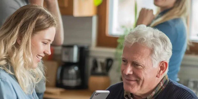 Part2: My phone lit up at 6:00 a.m. “Grandpa passed last night,” my father said, flat and impatient. “Heart attack. We need the safe combination before the bank locks everything down.” In the background, I heard my mother laugh. “About time. Call the broker. We’re selling by noon.” I didn’t fight them. I didn’t even lower my voice. I just put the call on speaker, because Grandpa was sitting right beside me at the kitchen table, very much alive, drinking his coffee in silence. Then he leaned toward the phone and said one word…