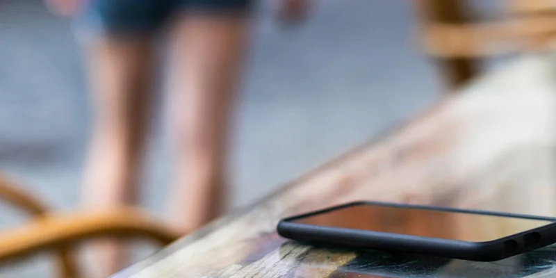 Eight minutes into the trip, my phone vibrated.