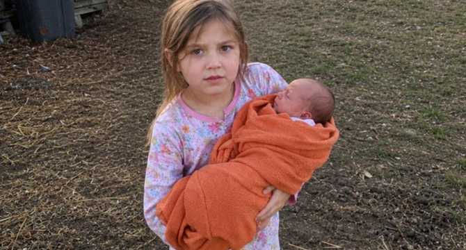 My Daughter, 8, Found a Newborn Baby near Our Barn – When My Husband Asked, ‘Who Would Do This?’ She Looked at Him and Said, ‘Daddy… I Saw You’