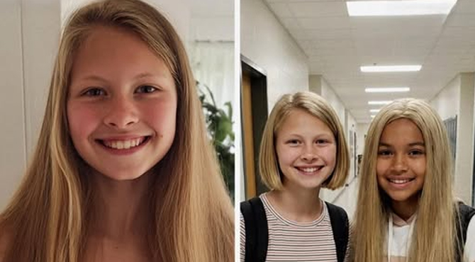 My 12-Year-Old Daughter Cut Off Her Hair for a Girl with Cancer – Then the Principal Called and Said, ‘You Need to Come Now and See What Happened with Your Own Eyes’