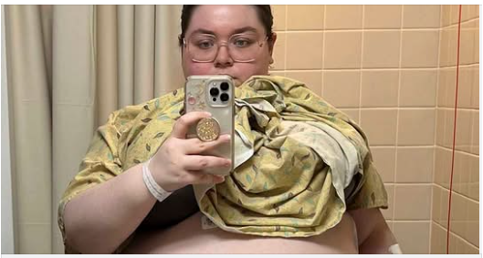 It felt like my organs were being crushed,’ said a 20-year-old woman from Florida after having a 100-pound ovarian cyst