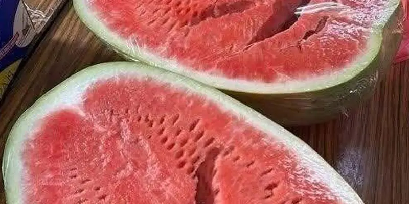 You Cut Open a Watermelon and Saw Cracks? Stop Eating It Immediately! Here’s What It Really Means