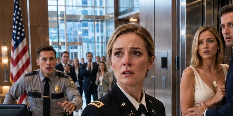 I Drove 3 Hours to Surprise My Husband—But the Guard Said “His Wife Is Upstairs,” Then I Saw Another Woman Wearing My Military Pendant…