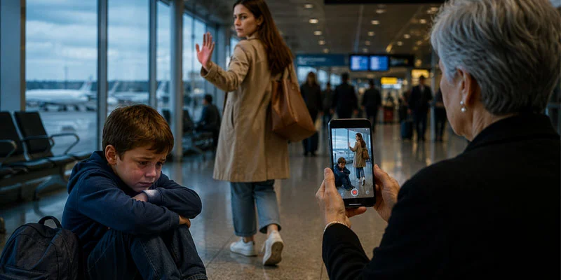 Part1 My Daughter in Law Abandoned My Grandson at the Airport She Didnt Know I Had the Evidence